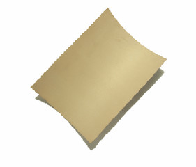 Old photo isolated on white