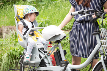 Obraz premium 眠る幼児