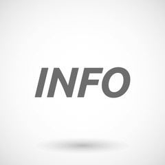   Illustration of   the text INFO
