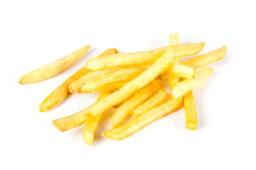 pile of appetizing french fries