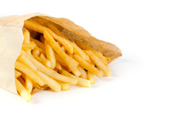 pile of appetizing french fries