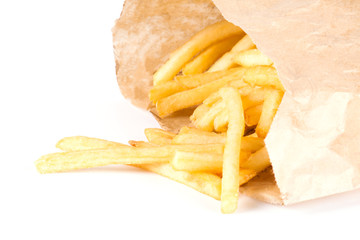 pile of appetizing french fries
