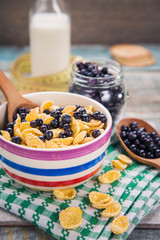 cornflake with  bilberry