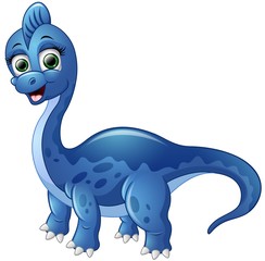 Cute cartoon dinosaur