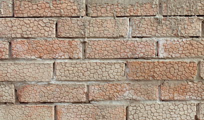 stone texture; vintage texture; red brick wall; curly brick;