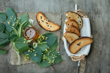 linden honey; linden leaves; linden flower; linden seed; jar,