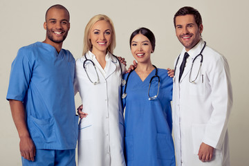 Group of medical doctors