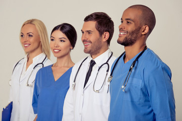 Group of medical doctors