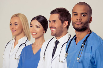 Group of medical doctors