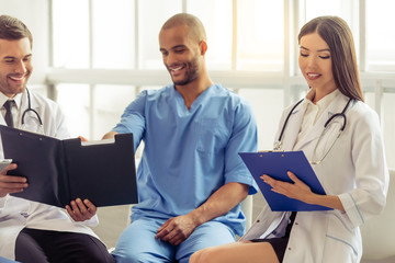 Fototapeta premium Group of medical doctors