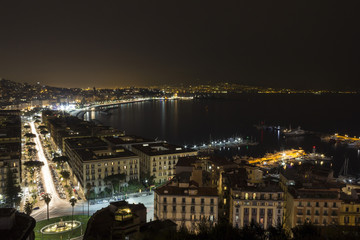 Napoli via Orazio lunga esposizione