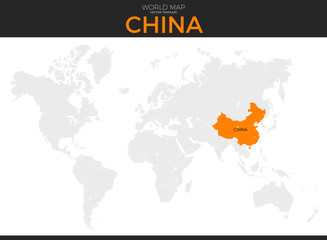 People's Republic of China Location Map