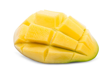 Mango isolated on white