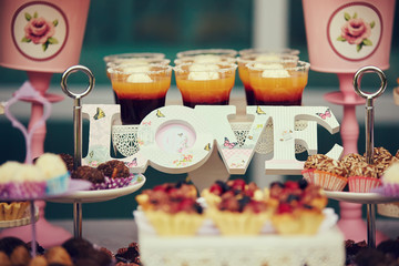 wedding candy bar