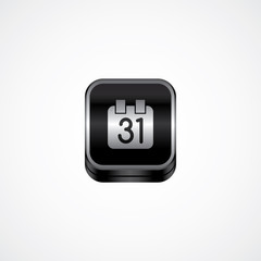 metal plate theme icon button