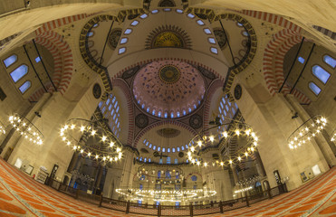 Fototapeta na wymiar sulemaniye mosque, istanbul