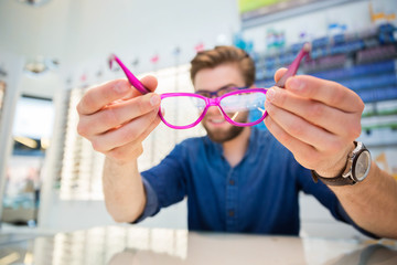 Looking through rosecoloured spectacles