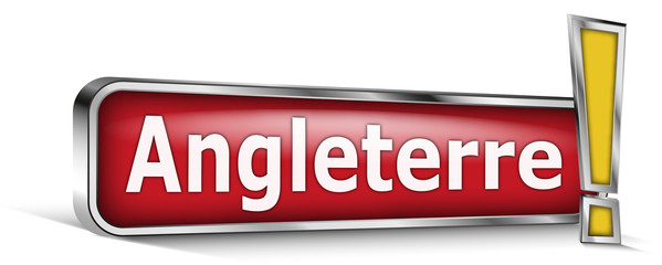 Angleterre sur panneau rouge