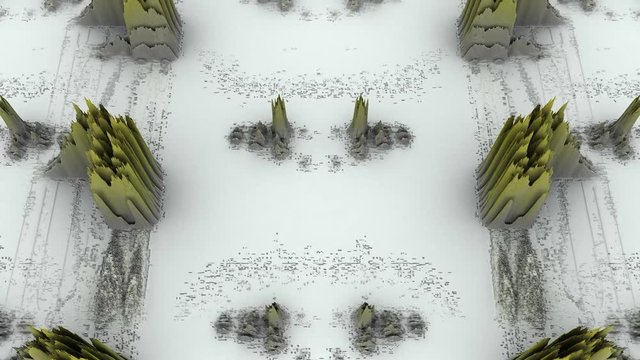 Glitch 1020: Digital pixel extrusion (Video Loop).