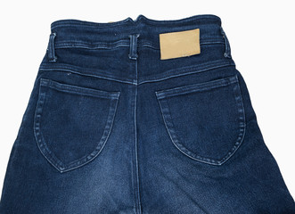 Fashion jean pocket ,pocket pattern,jean pocket isolated