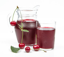 cherry with juice