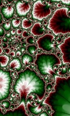 fractal, abstract pattern in dark colors