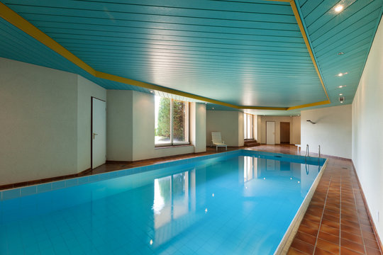 indoor pool of house