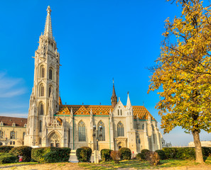 Fototapeta na wymiar Budapest, Mathias Cathedral, Hungary