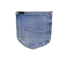 Fashion jean pocket ,pocket pattern,jean pocket isolated
