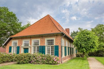 Traditional house at the monastery of Wietmarschen