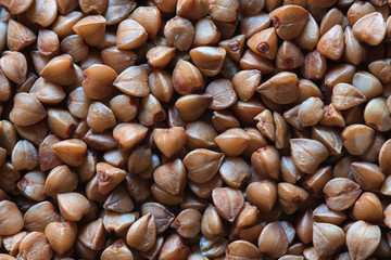 raw dry buckwheat, buckwheat photo, buckwheat grains, buckwheat background, dry buckwheat, organic buckwheat, brown buckwheat