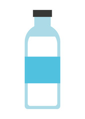 bottle water isolated icon design