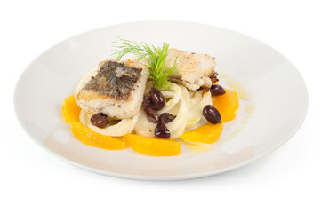 il baccalà agli agrumi