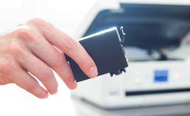 Druckerpatrone wechseln