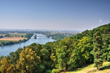 Landschaft an der Donau