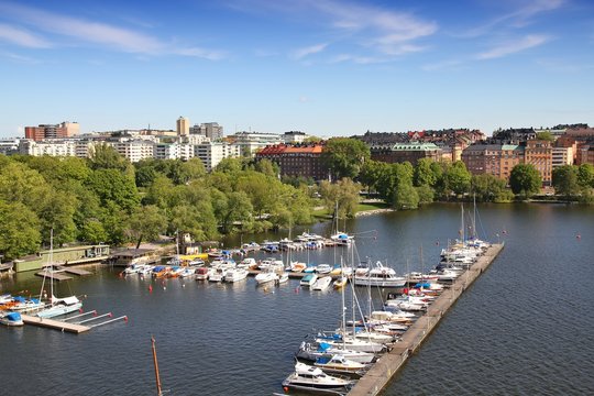 Stockholm marina