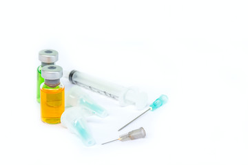Syringe and drug