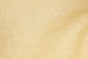 Closeup recycled brown paper texture. Recycled brown paper background with copy space for text or image.