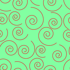 Naklejka premium Spiral seamless pattern