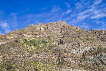 San Alfonso valley, Trail in the  Mountain