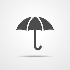 Umbrella icon - vector illustration. © chekman