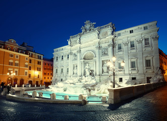Fototapeta premium Trevi fountain, Rome