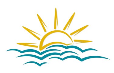 Logo sun and sea.