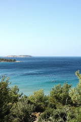 Naklejka na ściany i meble Aegean sea / Tassos - Greece