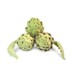 Obraz premium Artichoke isolated on white background