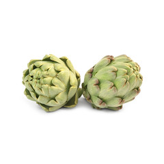 Obraz premium Artichoke isolated on white background