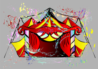 abstract circus