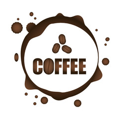 Coffee digital design, vector illustration eps 10.