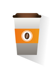 Coffee digital design, vector illustration eps 10.