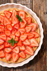 strawberry cake
